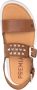 Premiata silver-tone stud-detailing leather sandals Brown - Thumbnail 4