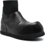 Premiata sock-style leather ankle boots Black - Thumbnail 2