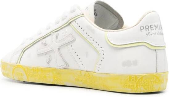 Premiata Steven 6668 panelled-design sneakers White