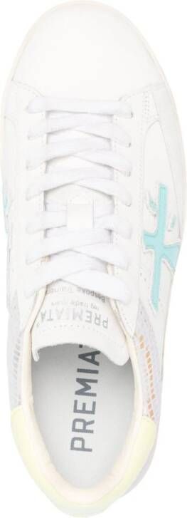 Premiata StevenD iridescent-detail sneakers White