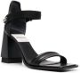 Premiata touch-strap 95mm block-heel sandals Black - Thumbnail 2