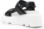 Premiata touch-strap padded sandals Black - Thumbnail 3