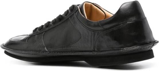 Premiata whipstitched -sole sneakers Black