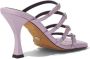 Proenza Schouler 90mm square toe sandals Pink - Thumbnail 3
