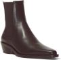 Proenza Schouler Bronco leather Chelsea Boots Black - Thumbnail 2
