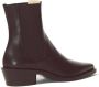 Proenza Schouler Bronco leather Chelsea Boots Black - Thumbnail 3
