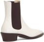 Proenza Schouler Bronco leather Chelsea Boots White - Thumbnail 3
