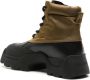 Proenza Schouler colour-block panelled combat boots Black - Thumbnail 3