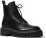 Proenza Schouler Combat leather boots Black - Thumbnail 2