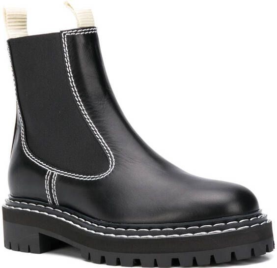 Proenza Schouler contrast-stitch Chelsea boots 999