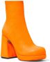 Proenza Schouler Forma 110mm platform boots Orange - Thumbnail 2