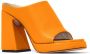 Proenza Schouler Forma 110mm platform sandals Orange - Thumbnail 2