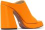 Proenza Schouler Forma 110mm platform sandals Orange - Thumbnail 3