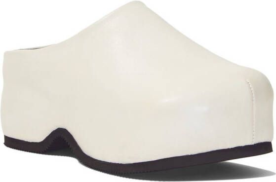 Proenza Schouler Forma flatform clogs Neutrals