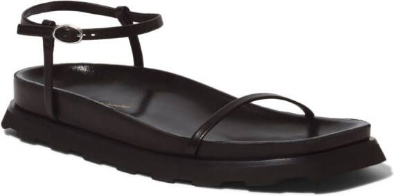 Proenza Schouler Forma leather sandals Black