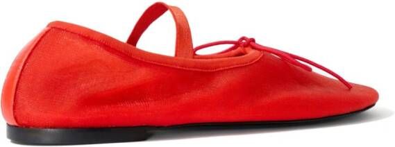 Proenza Schouler Glove Mary Jane ballerina shoes Red