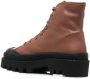 Proenza Schouler leather lace-up boots Brown - Thumbnail 3