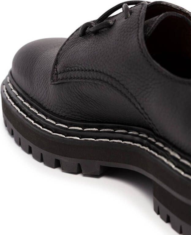 Proenza Schouler leather Oxford shoes Black