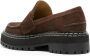 Proenza Schouler lug-sole platform leather loafers Brown - Thumbnail 3