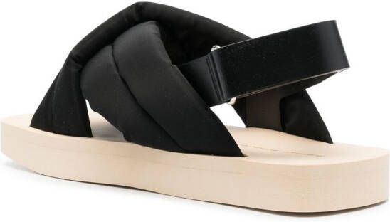 Proenza Schouler padded open-toe sandals Black