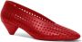 Proenza Schouler Perforated Cone 40mm pumps Red - Thumbnail 2