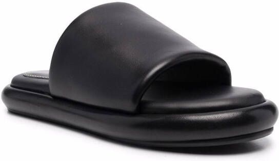 Proenza Schouler Pipe open-toe slides Black