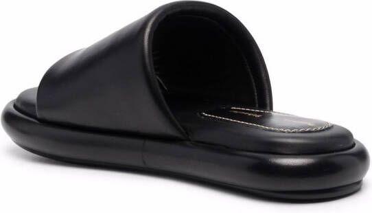 Proenza Schouler Pipe open-toe slides Black