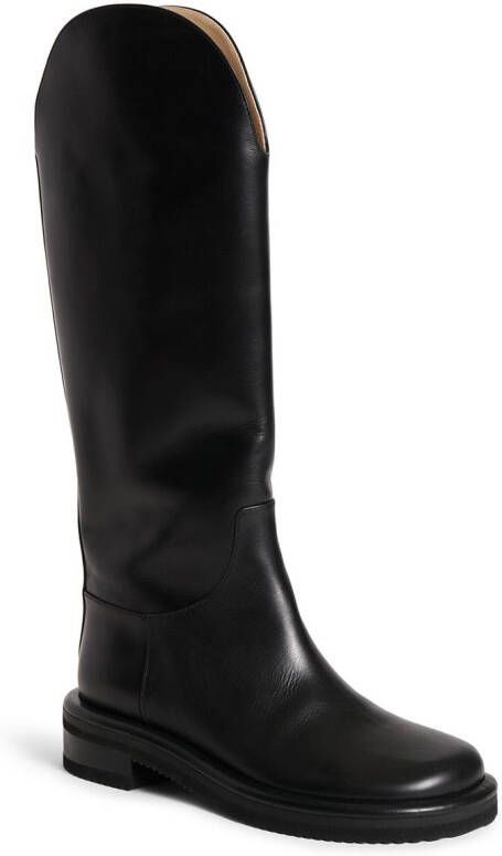 Proenza Schouler Pipe riding boots Black