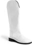 Proenza Schouler Pipe Riding knee-high boots White - Thumbnail 2
