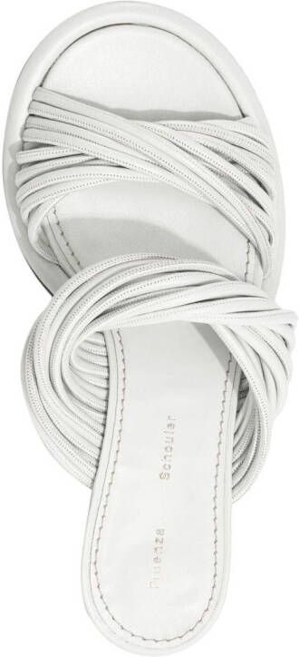 Proenza Schouler Pipe Rolo 40mm sandals White