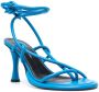 Proenza Schouler Pipe strappy sandals Blue - Thumbnail 2