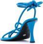 Proenza Schouler Pipe strappy sandals Blue - Thumbnail 3