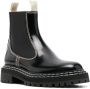 Proenza Schouler polished leather chelsea boots Black - Thumbnail 2