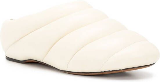 Proenza Schouler Rondo puffy slippers Neutrals