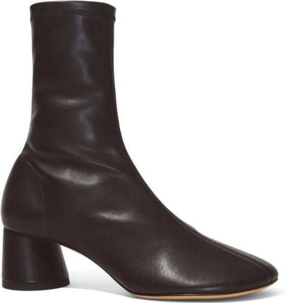 Proenza Schouler round-toe block-heel ankle boots Black