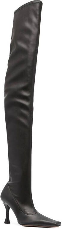 Proenza Schouler ruched over the knee boots Black