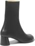 Proenza Schouler Sculpt heeled leather ankle boots Black - Thumbnail 3