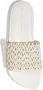 Proenza Schouler Sculpt woven slide sandals White - Thumbnail 4