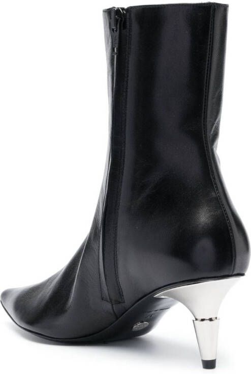 Proenza Schouler Spike pointed-toe ankle boots Black