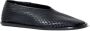 Proenza Schouler square perforated slippers Black - Thumbnail 2