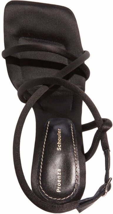 Proenza Schouler Square Strappy 90mm sandals Black