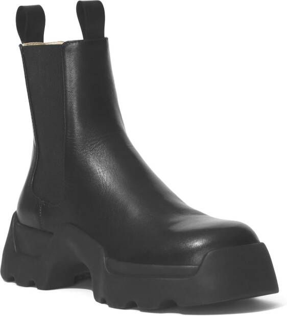 Proenza Schouler Stomp leather Chelsea Boots Black