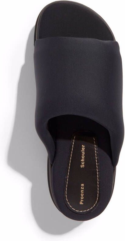 Proenza Schouler Storm chunky slides Black