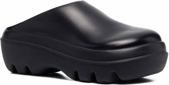 Proenza Schouler Storm leather clogs Black