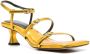 Proenza Schouler strappy metallic 70mm sandals Yellow - Thumbnail 2