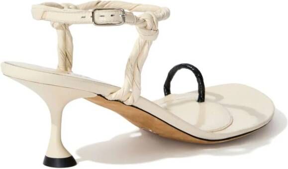 Proenza Schouler Tee Toe Ring sandals White