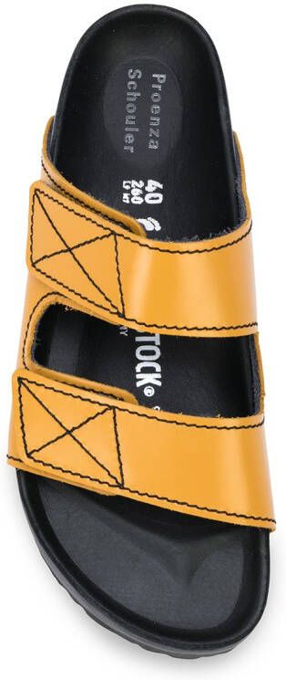 Proenza Schouler x Birkenstock Arizona sandals Yellow
