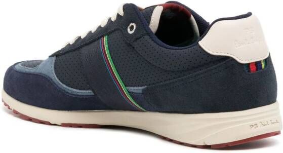 PS Paul Smith calf leather low-top sneakers Blue
