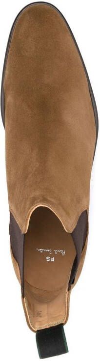 PS Paul Smith Cedric almond-toe Chelsea boots Brown