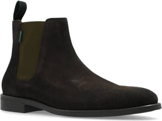 PS Paul Smith Cedric suede ankle boots Green